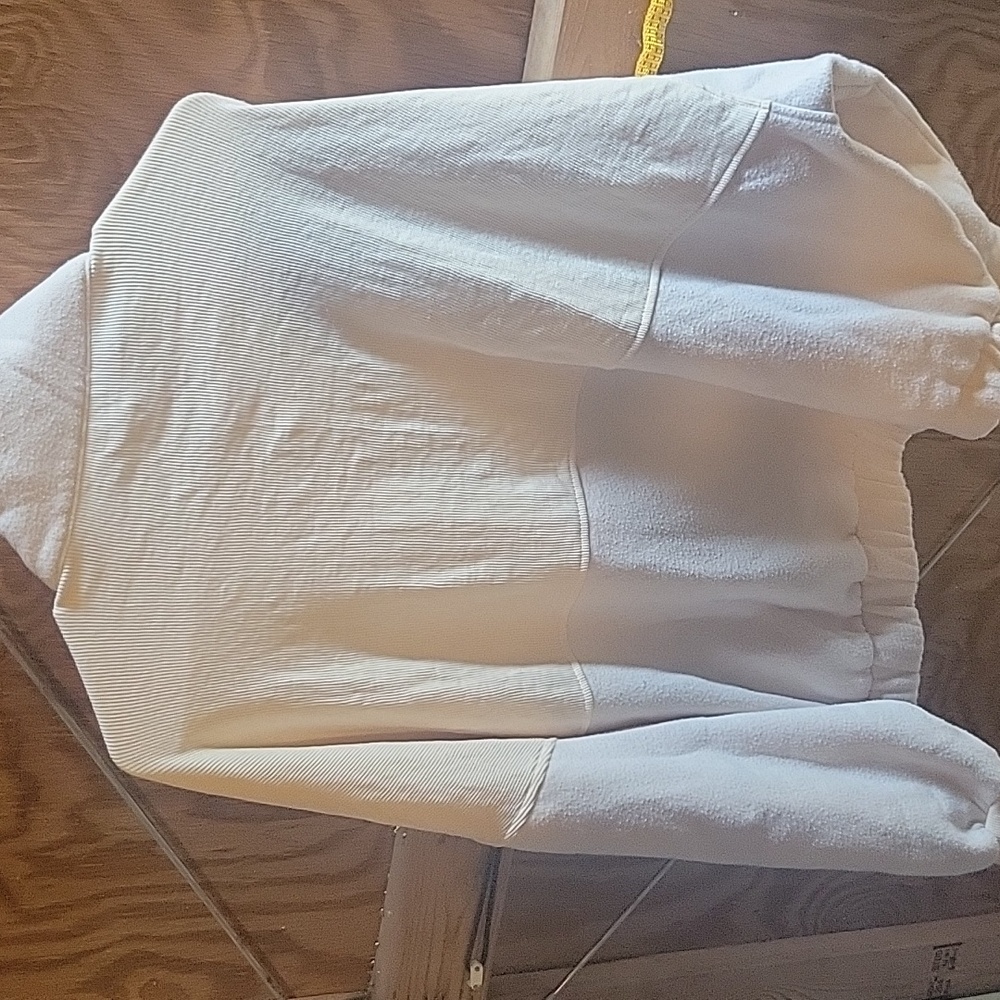Cream Half-Zip Pullover - Picture 4 of 4